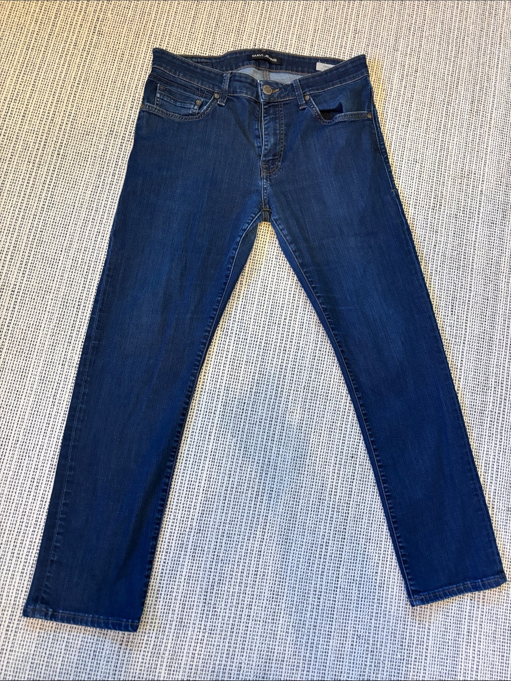 Mavi Men's Slim Jeans in Deep Blue Indigo